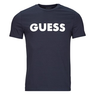 Guess เสื้อยืดลําลอง แขนสั้น คอกลม ใส่สบาย เหมาะกับฤดูร้อน สําหรับผู้ชาย