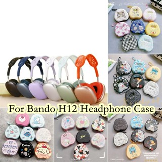 【คุณภาพสูง】เคสหูฟัง ลายการ์ตูน สําหรับ Bando H12 H12