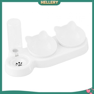 [HelleryTH] 3 in 1 ชามใส่อาหารเปียก และแห้ง อัตโนมัติ ทนทาน สําหรับสัตว์เลี้ยง สุนัข แมว ขนาดเล็ก หรือกลาง