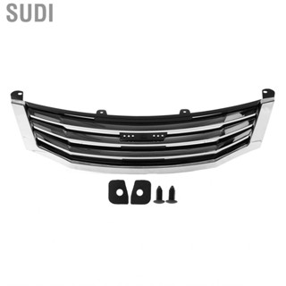 Sudi Front Grill Bumper Grille Durable ABS Replacement for Accord 4 Door Sedan 2008‑2010 Car