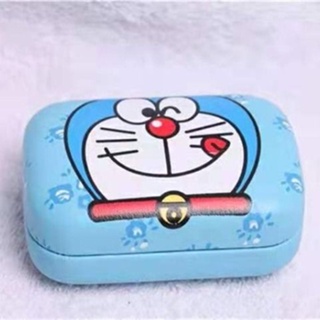 เคสคอนแทคเลนส์ ลายการ์ตูน Stitch Doraemon น่ารัก สุ่มลาย