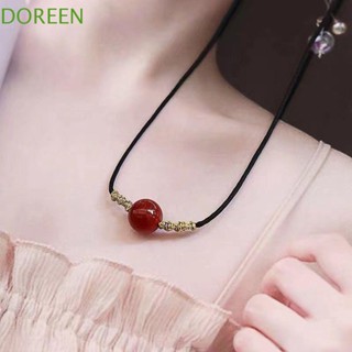 Doreen สร้อยข้อมือ เชือกถัก แฮนด์เมด สไตล์เรโทร สร้างสรรค์ สําหรับผู้หญิง