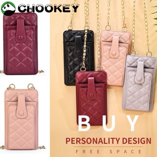 Chookey กระเป๋าถือ หนัง PU ขนาดเล็ก จุของได้เยอะ ใส่โทรศัพท์มือถือได้ แฟชั่นสําหรับสตรี