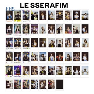 Fhs โปสการ์ดโพลารอยด์ ลาย Le SSERAFIM 6 ชิ้น ต่อชุด