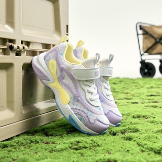 Anta Kids Lifestyle รองเท้าลําลอง แต่งหัวเข็มขัด สําหรับเด็กผู้หญิง322329988