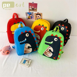 Pearlth กระเป๋านักเรียน ลายการ์ตูนไดโนเสาร์ Mochila Infantil สําหรับเด็กวัยหัดเดิน