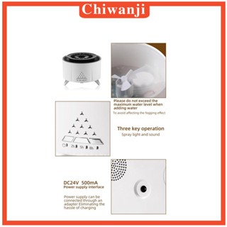 [Chiwanji] เครื่องทําความชื้น เปลวไฟจําลอง ความจุน้ํา 350 มล. สําหรับบ้านใหม่ ท่องเที่ยว