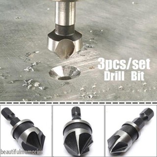 1set Carbon Steel Hex Shank Krachtige Dowel Bit working Drill  Plug Cutter Tool 12mm British system19 -BM