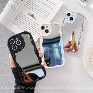 เคสกระจกแต่งหน้า ขอบโค้ง 3D สีพื้น หรูหรา สําหรับ Realme C31 C33 C35 C30 C55 C53 C11 C20 C21Y 5i 6i 5 9i 7i 5s C15 C25Y C25s C2 C25 C20A C12 C17 C3 C21