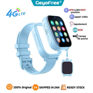 Geyofree K26 สมาร์ทวอทช์ 4G คุยวิดีโอได้ คุยด้วยเสียง หน้าจอสี 1.85 นิ้ว กันน้ํา GPS WIFI LBS สําหรับเด็ก นักเรียน