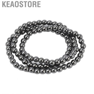 Keaostore Energy Stone Bracelet 6mm Bead Fatigue Relieving Comfortable Terahertz  Balancing Fashion Accessory for Women