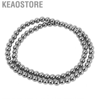 Keaostore Bracelet Round Bead Terahertz Stretch Comfortable Wear Lightweight Elastic Rope Soreness Relieving for Women