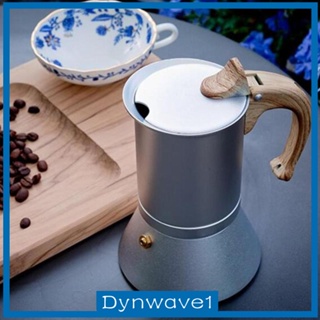 [Dynwave1] เครื่องชงกาแฟเอสเปรสโซ่ อลูมิเนียม 6 ถ้วย สําหรับห้องครัว บ้าน คาเฟ่