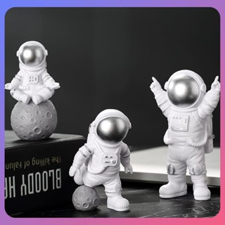 ☛ 4 ชิ้น/เซ็ตนักบินอวกาศเดสก์ท็อปเครื่องประดับ Spaceman คุณภาพดีเดสก์ท็อปตกแต่งที่ละเอียดอ่อนเด็กของขวัญวันเกิด srlive