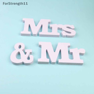 Fo ป้ายตัวอักษร mr &amp; mrs สีขาว สําหรับตกแต่งงานแต่งงาน งานวันเกิด