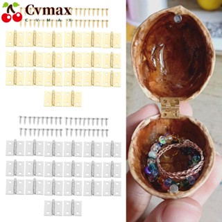 Cvmax บานพับมุม ขนาดเล็ก มองไม่เห็น รองรับเครื่องประดับ 50 ชิ้น