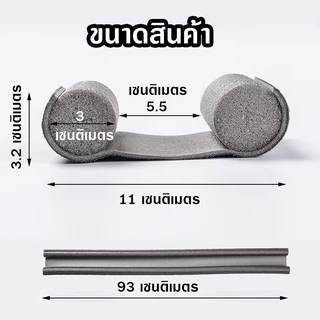 🔥[จัดส่งในกทม]ที่ปิดช่องบานประตู คิ้วกั้นประตู กันฝุ่น กันแอร์ออก ป้องกันเสียง ติดตั้งง่าย