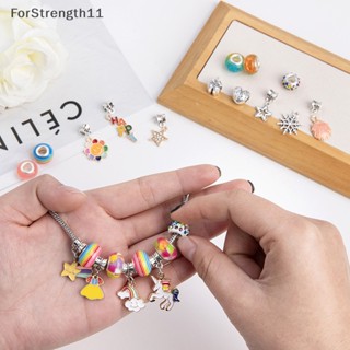 Fo ชุดสร้อยข้อมือ ประดับลูกปัด DIY สําหรับเด็ก 1 ชุด