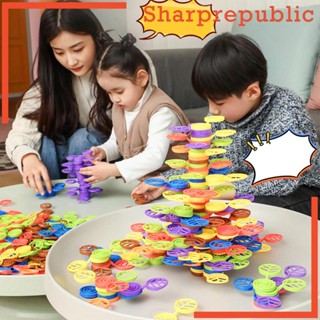 [Sharprepublic] ของเล่นตัวต่อ Montessori เสริมการศึกษา สําหรับเด็กผู้ชาย และผู้หญิง