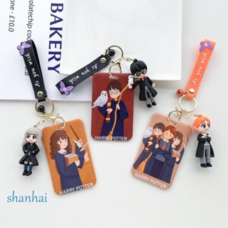 Shanhai กระเป๋าใส่บัตรเครดิต ลายการ์ตูน แบบพกพา สําหรับโรงเรียน