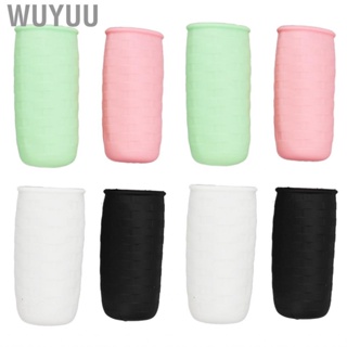 Wuyuu 8pcs Elastic Sleeve For Leak Proofing Travel Silicone Locks Toiletry Skins