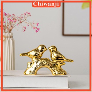 [Chiwanji] ฟิกเกอร์รูปปั้นนก สําหรับตกแต่งบ้าน