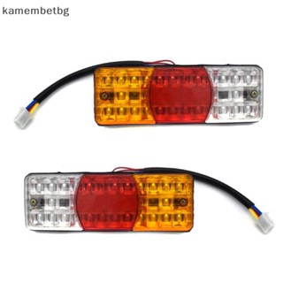 Kamembetbg ไฟเลี้ยว ไฟเบรก LED 12V กันน้ํา 3 สี สําหรับรถจักรยานยนต์ TH