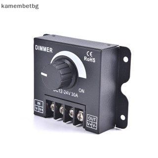 Kamembetbg สวิตช์ควบคุมแรงดันไฟฟ้า DC 12V 24V LED 30A 360W หรี่แสงได้ TH