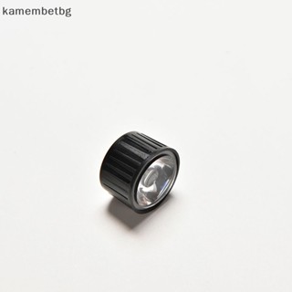 Kamembetbg เลนส์ไฟ LED 120 องศา พลังงานสูง 1W 3W พร้อมสกรู 20 มม. สีดํา 10 ชิ้น TH