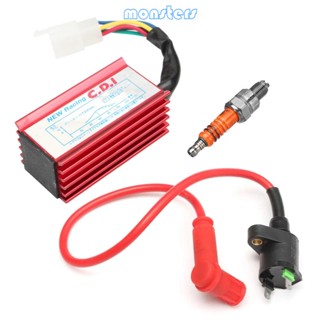 Mon Racing คอยล์จุดระเบิด 5 Pin AC CDI Box A7TC สําหรับหัวเทียน Pit Dirt Bike ATV