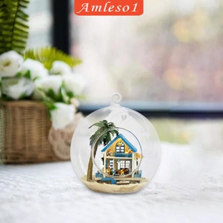 [Amleso1] บ้านบอลแก้ว ขนาดเล็ก DIY สําหรับวันเกิด คริสต์มาส ผู้ใหญ่ เด็ก