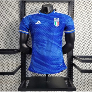 เสื้อกีฬาแขนสั้น ลายทีมชาติฟุตบอลชั้นนํา Italian 23 24 คุณภาพสูง ไซซ์ S - 2XL