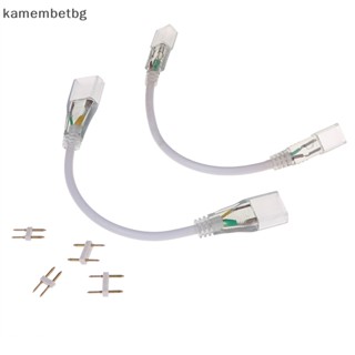 Kamembetbg ตัวเชื่อมต่อไฟ Led RGB 2 พิน เชื่อมต่อตรงกลาง แบบคู่ TH