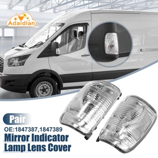 ？ พร้อมส่ง ฝาครอบไฟเลี้ยวกระจกมองข้าง สําหรับ 2015-2021 Ford Transit 150 250 350 Cargo Van