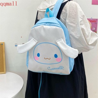 Qqmall กระเป๋าถือ กระเป๋านักเรียน ลายสุนัข Cinnamoroll น่ารัก จุของได้เยอะ สําหรับผู้หญิง