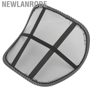 Newlanrode Mesh Waist Cushion  Breathable Black  Discomfort Comfortable Car Back Support for Home