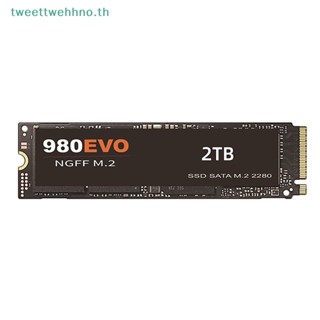 Tweettwehhno ฮาร์ดดิสก์ภายใน SSD M2 NGFF 500GB 980 EVO Plus 250GB 1TB 970 PRO M.2 2TB สําหรับแล็ปท็อป คอมพิวเตอร์ sata hd TH