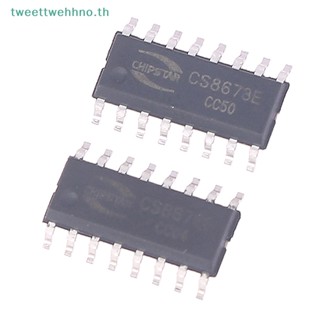 Tweettwehhno ชิปวงจรรวมเครื่องขยายเสียง SOP-16 สําหรับ CS8676E CS8673E SMD TH