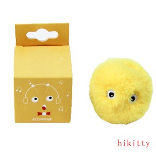 Hik ลูกบอลตุ๊กตาแมวจําลอง มีเสียง สีแคนดี้ ของเล่นสําหรับแมว