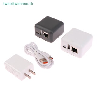 Tweettwehhno Mini NP330 เซิร์ฟเวอร์เครือข่าย USB 2.0 (เครือข่าย WIFI BT WIFI cloud pring TH