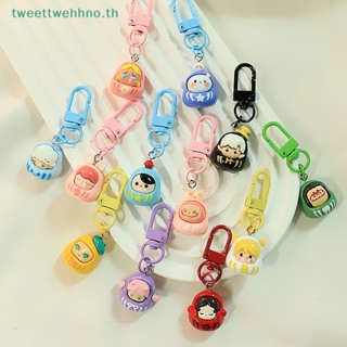 Tweettwehhno พวงกุญแจ จี้การ์ตูนน่ารัก กันตก สร้างสรรค์ DIY สําหรับตกแต่งเคสหูฟัง