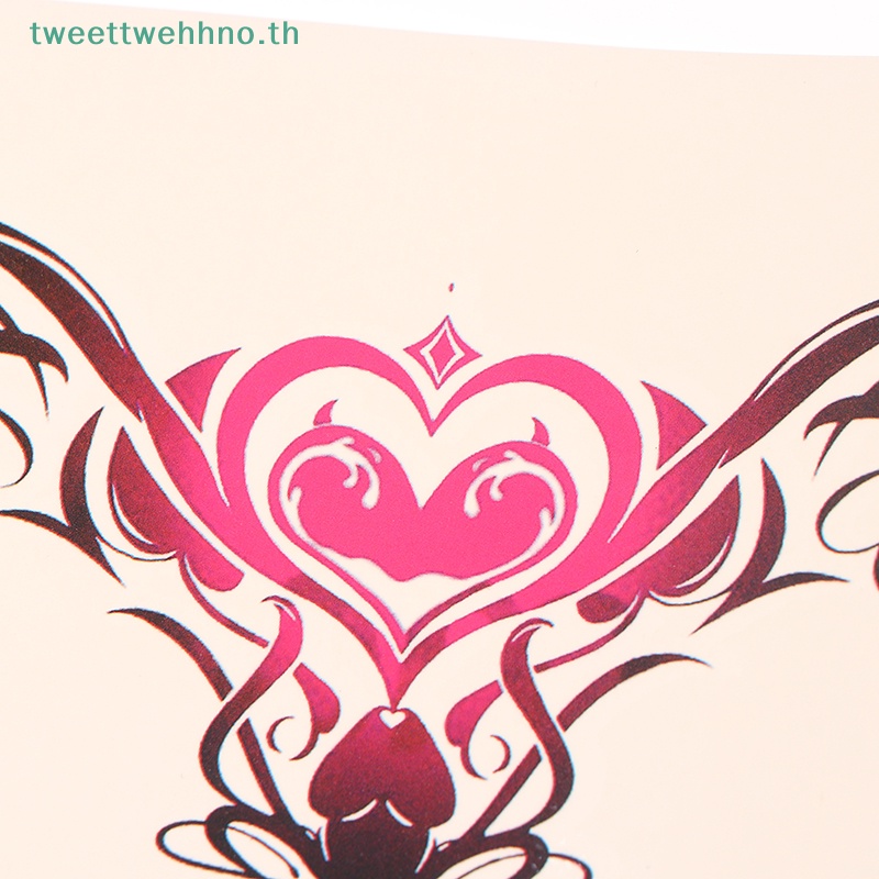 Tweettwehno 1 ชิ้น Tattoo Sex กันน้ําชั่วคราว Tattoos Womb สักปลอมสติกเกอร์ TH - รูปที่ 2