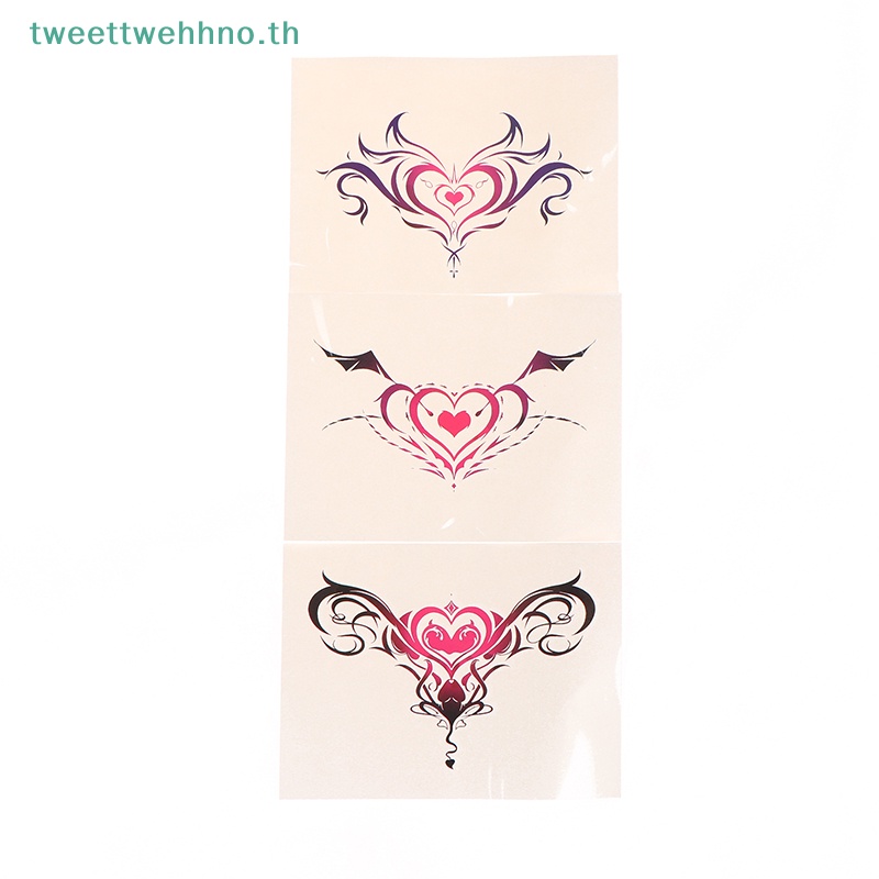 Tweettwehno 1 ชิ้น Tattoo Sex กันน้ําชั่วคราว Tattoos Womb สักปลอมสติกเกอร์ TH - รูปที่ 4