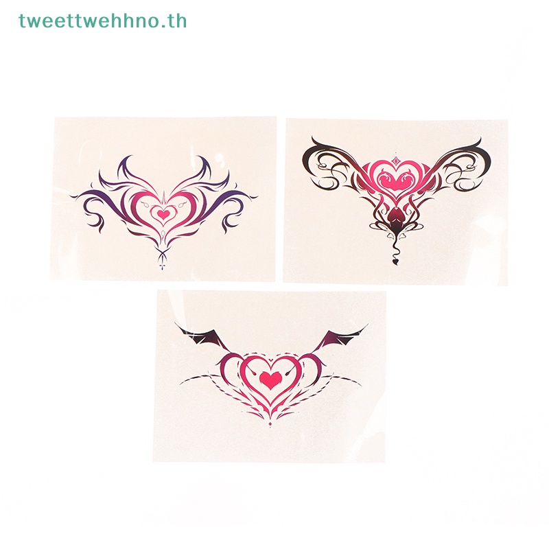Tweettwehno 1 ชิ้น Tattoo Sex กันน้ําชั่วคราว Tattoos Womb สักปลอมสติกเกอร์ TH - รูปที่ 6