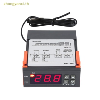 Yanxi เครื่องควบคุมอุณหภูมิดิจิทัล LED STC-1000 DC12V DC24V AC110-220V TH