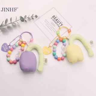 Blowgentlyflower พวงกุญแจ จี้ดอกทิวลิป สีแคนดี้ สําหรับตกแต่งกระเป๋า