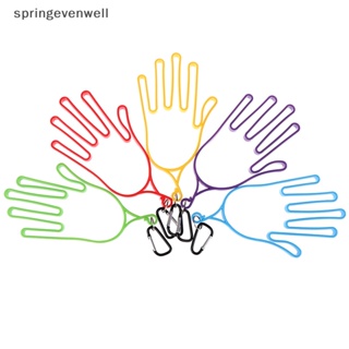 [springevenwell] ชั้นวางถุงมือกอล์ฟ แบบพลาสติก พร้อมหัวเข็มขัด