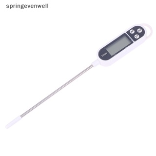 [springevenwell] เครื่องวัดอุณหภูมิอาหารดิจิทัล TP300 สําหรับเตาอบไฟฟ้า พร้อมส่ง