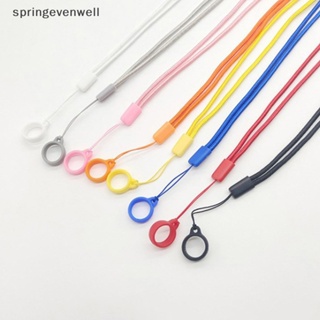 [springevenwell] ใหม่ พร้อมส่ง เชือกคล้องแหวนซิลิโคน แบบพกพา กันตก