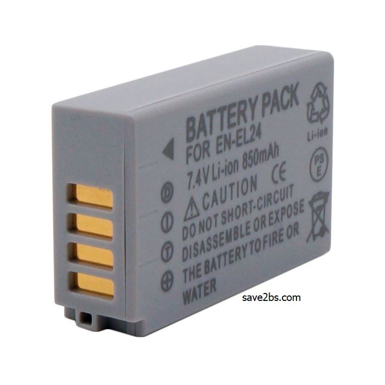 แบตกล้อง NIKON EN-EL24 สำหรับ  Nikon 1 J5